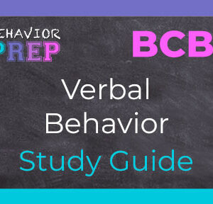 bcba verbal behavior study guide