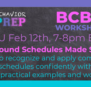 Compound Schedules Made Simple