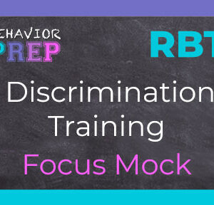 rbt discrimination training focus mock