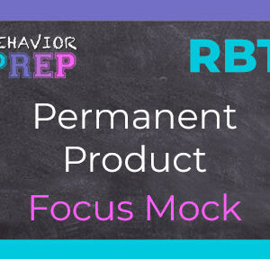 rbt permanent product focus mock